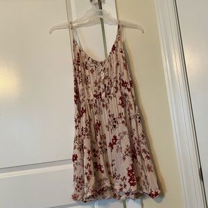 Beautiful floral sleeveless dress. Size M.
